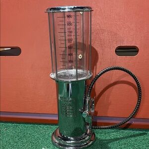 Silver Gas/Fuel Beverage Dispenser